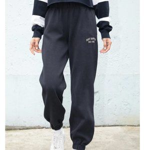 Brandy Melville Navy Rosa Sweatpants